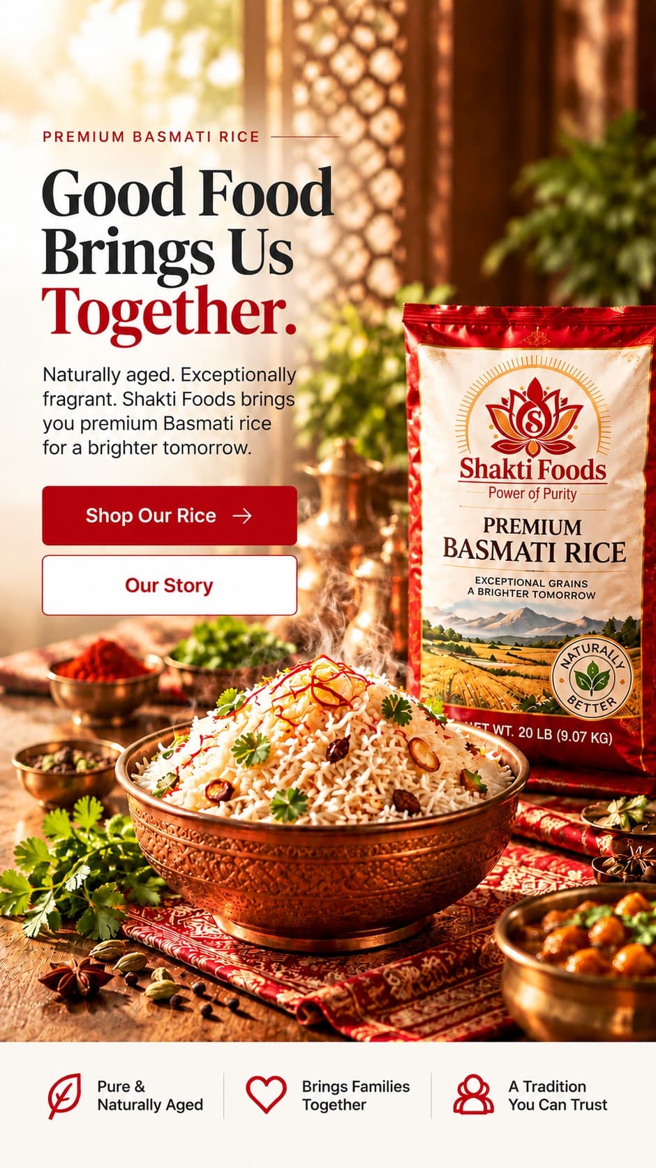 Shakti Foods Premium Basmati Rice